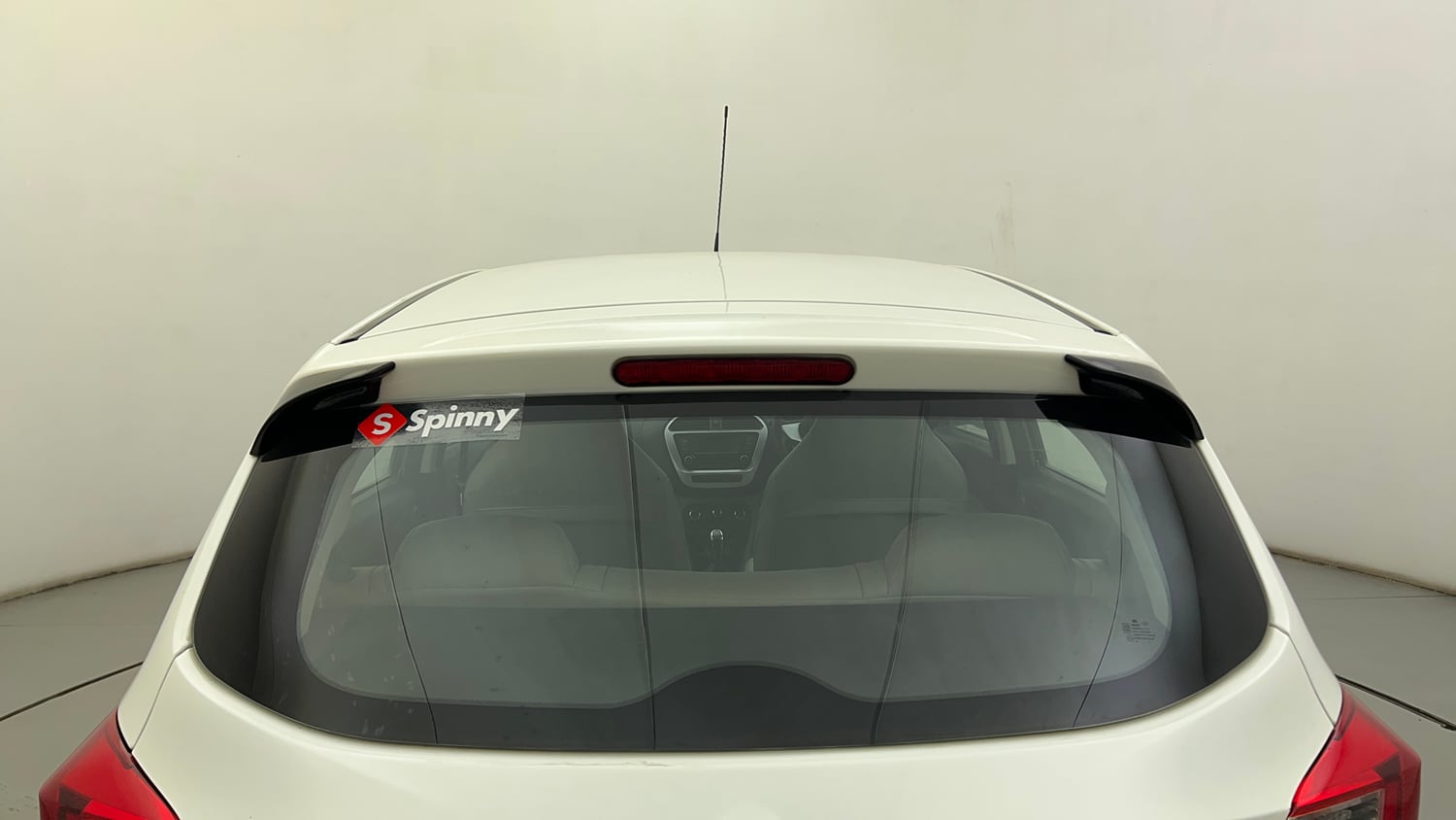 Used 2017 Tata Tiago Revotron XT Petrol Manual exterior BACK WINDSHIELD VIEW