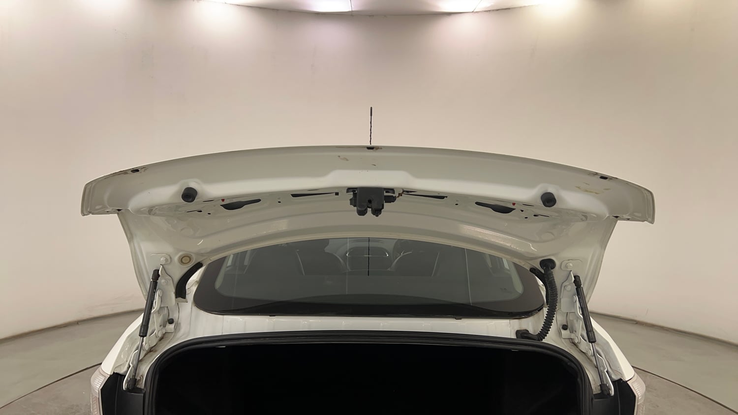 Used 2024 Tata Tigor XZ Petrol Manual interior DICKY DOOR OPEN VIEW