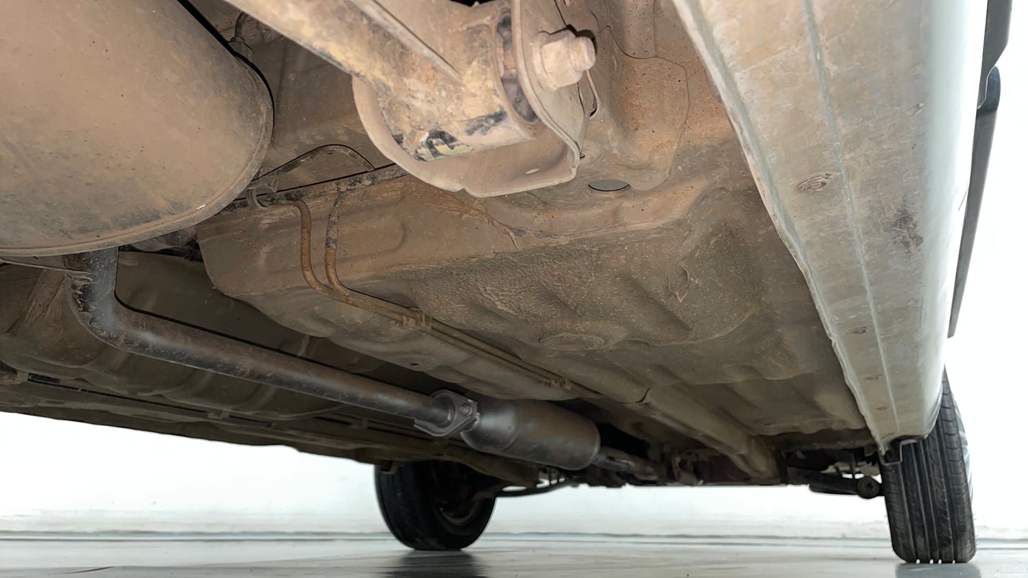 Used 2014 Maruti Suzuki Alto K10 VXi Petrol Manual extra REAR RIGHT UNDERBODY VIEW