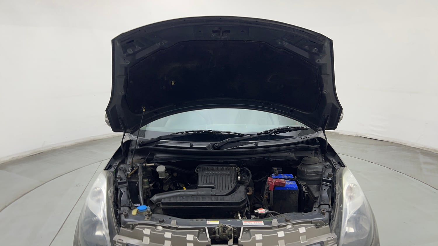 Used 2015 Maruti Suzuki Swift Dzire VXI Petrol Manual engine ENGINE & BONNET OPEN FRONT VIEW