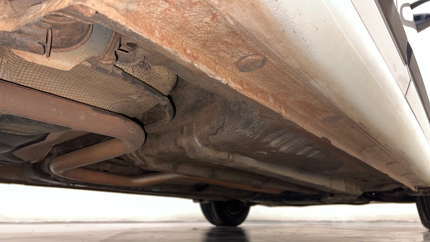 Used 2016 Hyundai Elite i20 Sportz 1.2 Petrol Manual extra REAR RIGHT UNDERBODY VIEW
