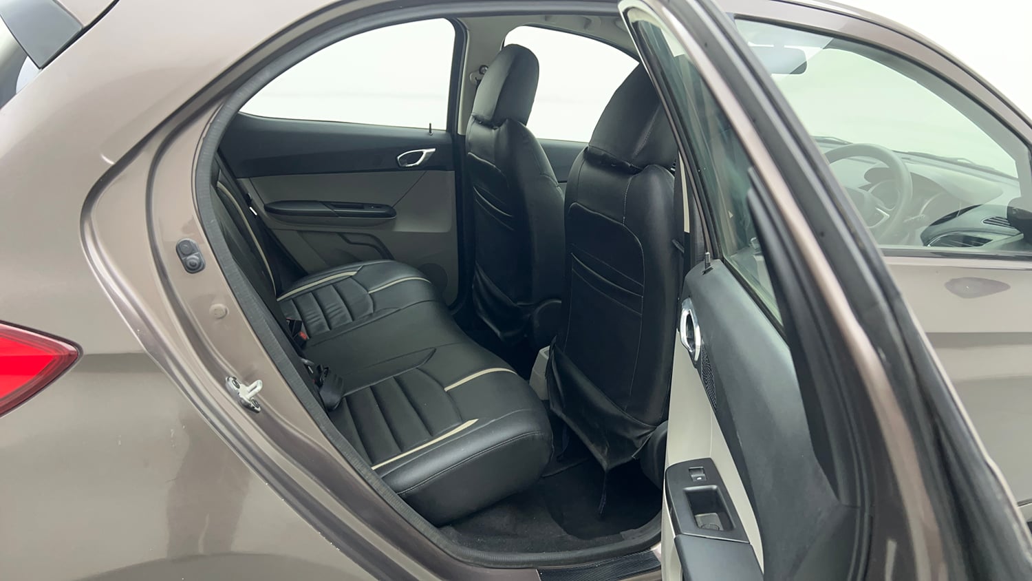 Used 2017 Tata Tiago Revotron XZ Petrol Manual interior RIGHT SIDE REAR DOOR CABIN VIEW