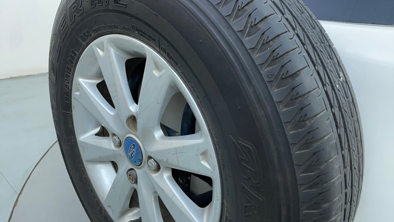 Used 2017 Ford EcoSport Trend+ 1.5L TDCi Diesel Manual tyres SPARE TYRE VIEW