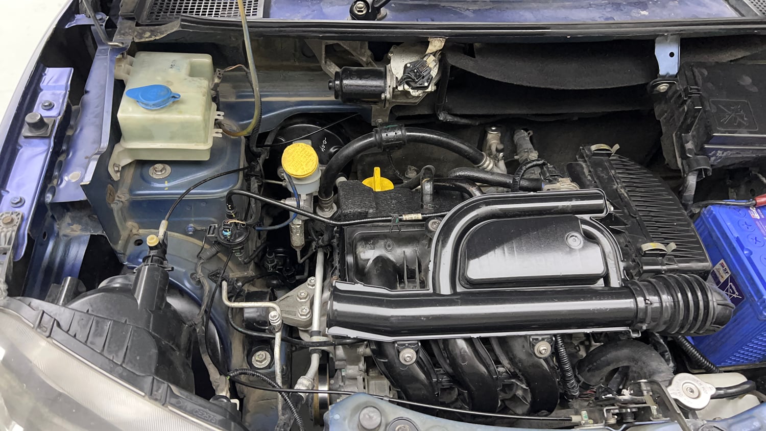 Used 2017 Renault Kwid CLIMBER 1.0 AMT Petrol Automatic engine ENGINE RIGHT SIDE VIEW