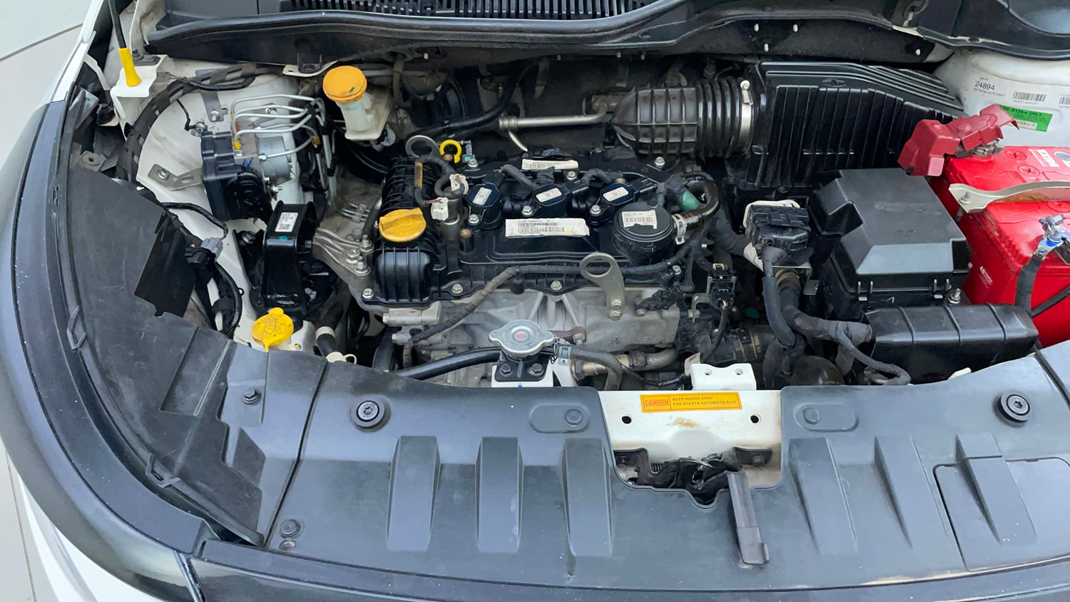 Used 2022 Tata Altroz XZ Plus Petrol Petrol Manual engine ENGINE RIGHT SIDE VIEW
