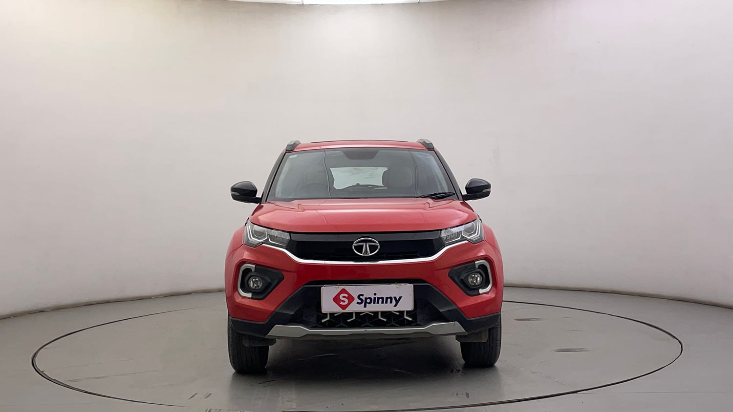 Used 2022 Tata Nexon XZA Plus (S) Petrol Automatic exterior FRONT VIEW