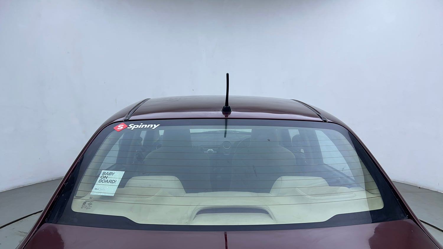 Used 2016 Honda Amaze 1.2 VX AT i-VTEC Petrol Automatic exterior BACK WINDSHIELD VIEW