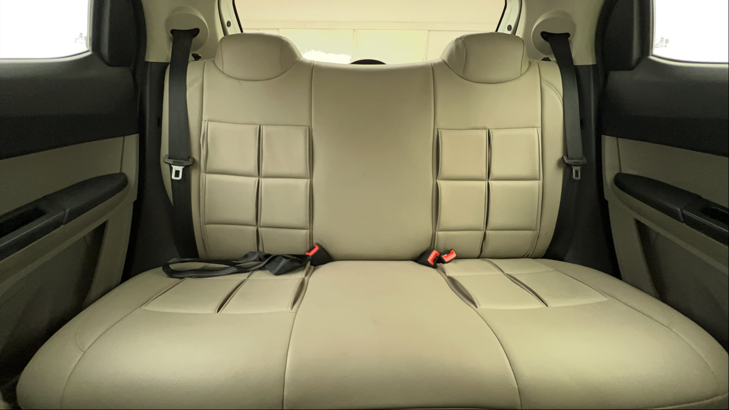 Used 2017 Tata Tiago Revotron XT Petrol Manual interior REAR SEAT CONDITION VIEW