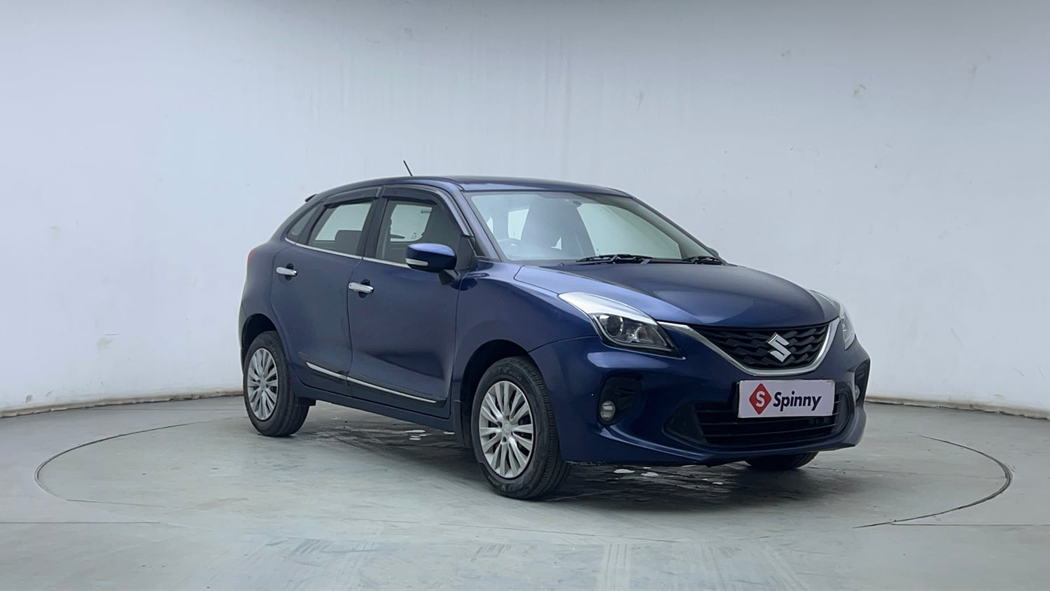 Used 2021 Maruti Suzuki Baleno Delta Petrol Manual exterior RIGHT FRONT CORNER VIEW