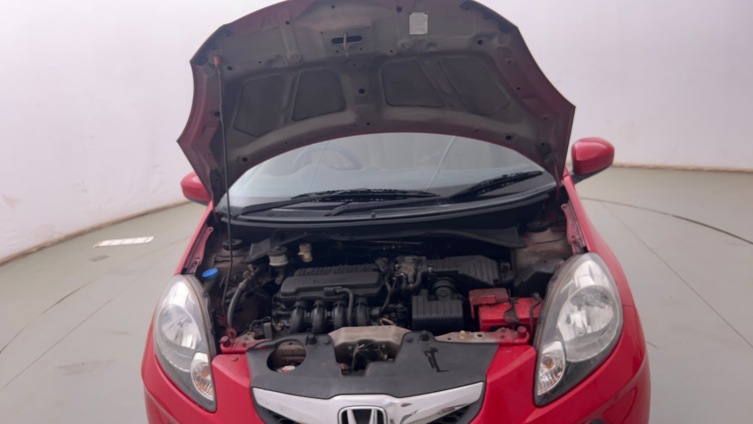 Used 2014 Honda Brio S MT Petrol Manual engine ENGINE & BONNET OPEN FRONT VIEW
