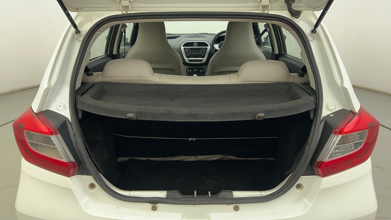 Used 2017 Tata Tiago Revotron XT Petrol Manual interior DICKY INSIDE VIEW