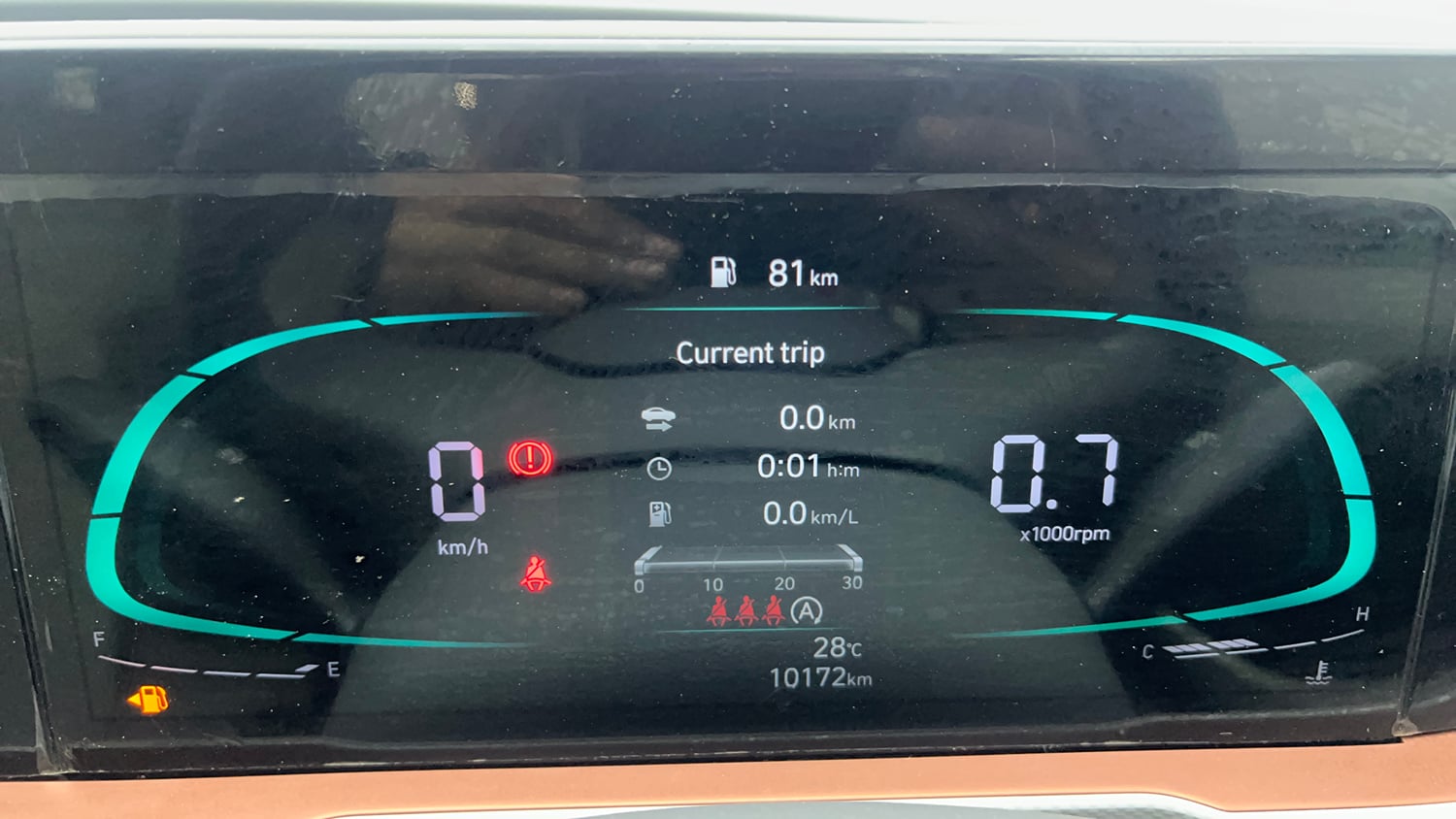 Used 2025 Hyundai Creta 1.5 CRDi Diesel MT DSL S(O) Diesel Manual interior CLUSTERMETER VIEW