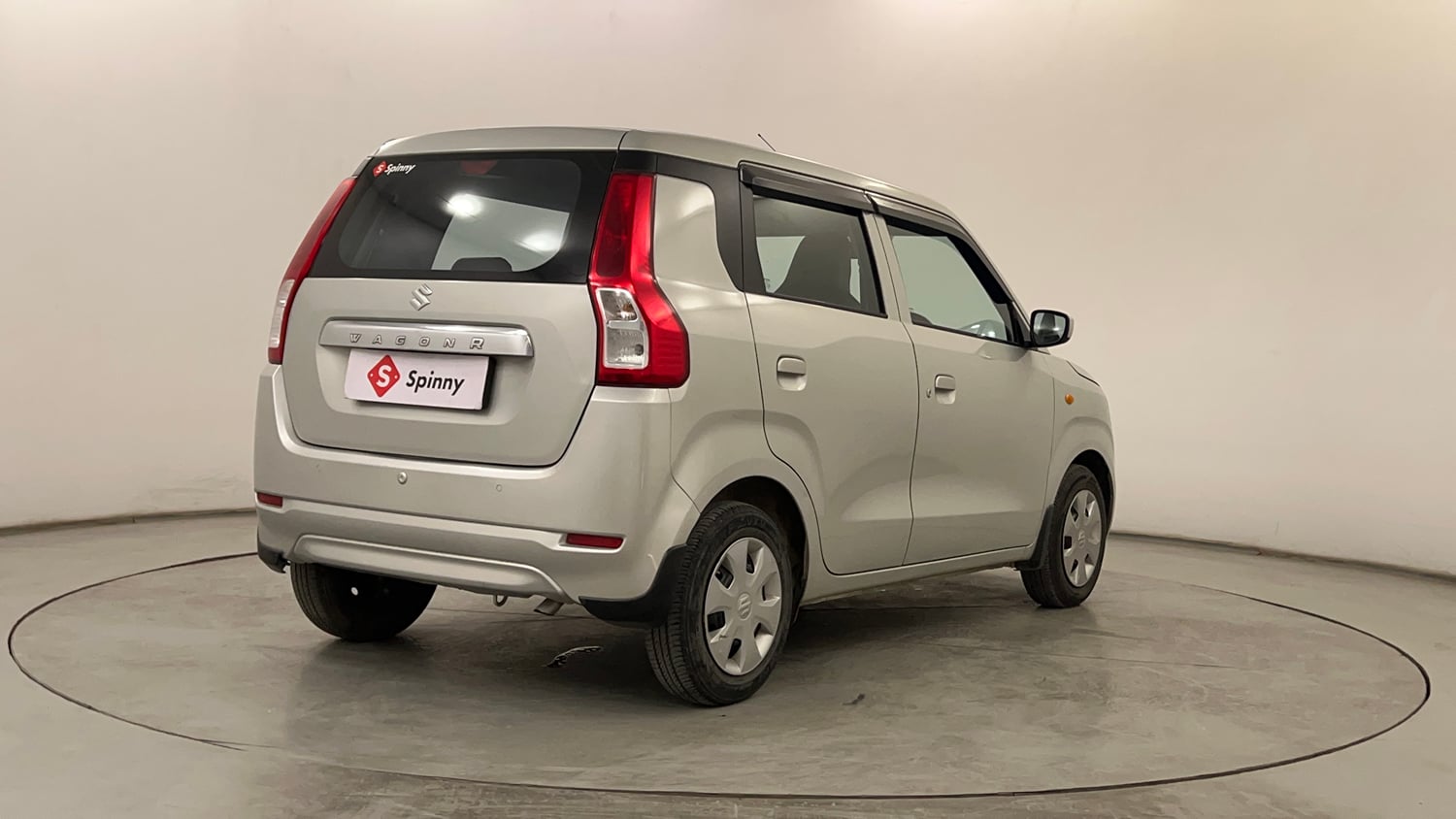 Used 2021 Maruti Suzuki Wagon R 1.0 VXi 1.0 AMT Petrol Automatic exterior RIGHT REAR CORNER VIEW