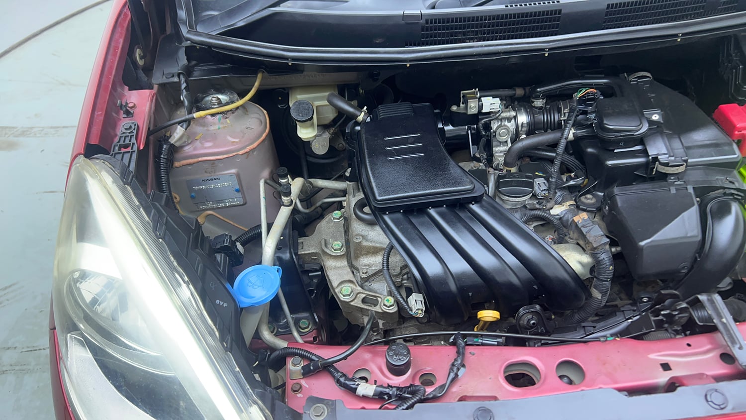 Used 2019 Nissan Micra XV CVT Petrol Automatic engine ENGINE RIGHT SIDE VIEW