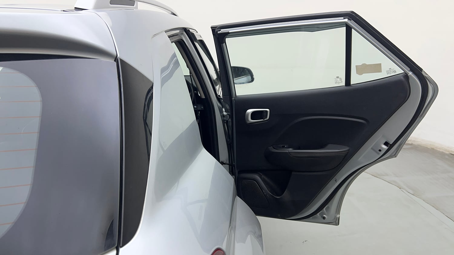 Used 2019 hyundai Venue SX 1.0 (O) Turbo Petrol Petrol Manual interior RIGHT REAR DOOR OPEN VIEW