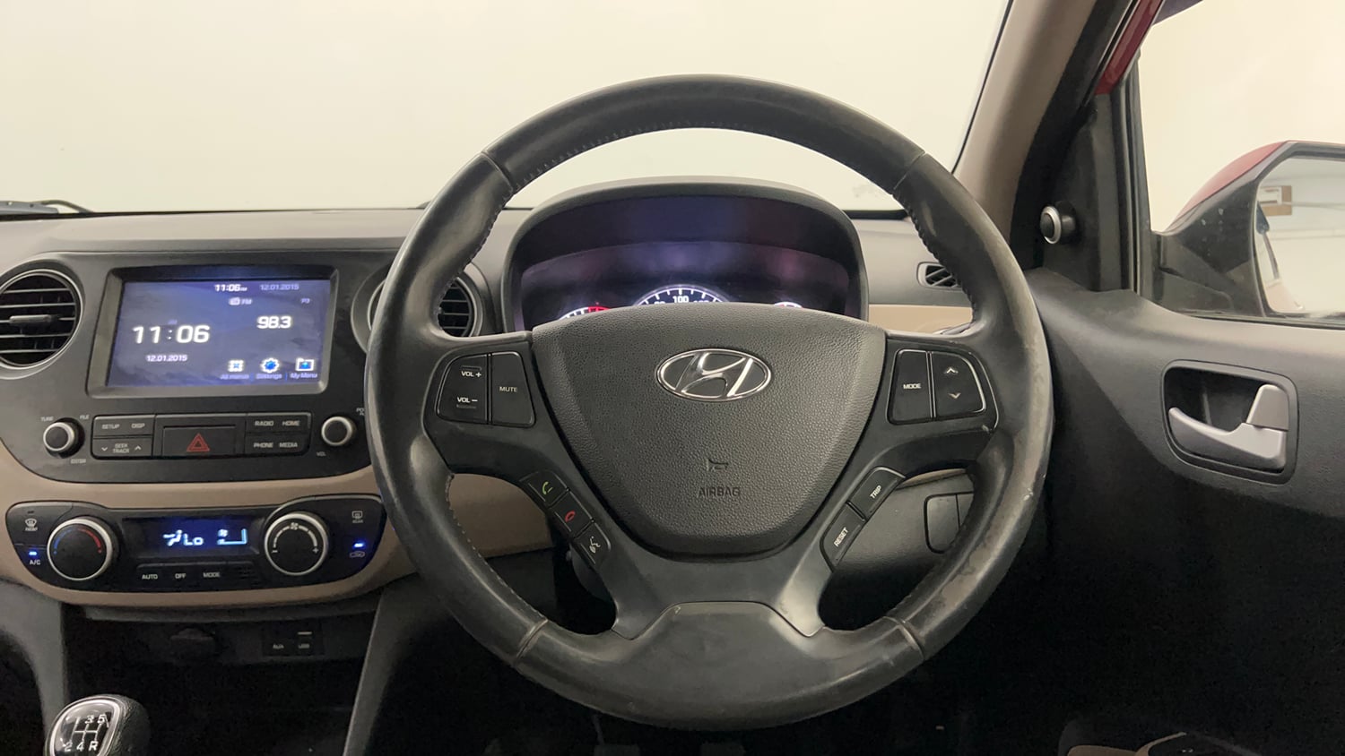Used 2018 Hyundai Grand i10 Asta 1.2 Kappa VTVT Petrol Manual interior STEERING VIEW
