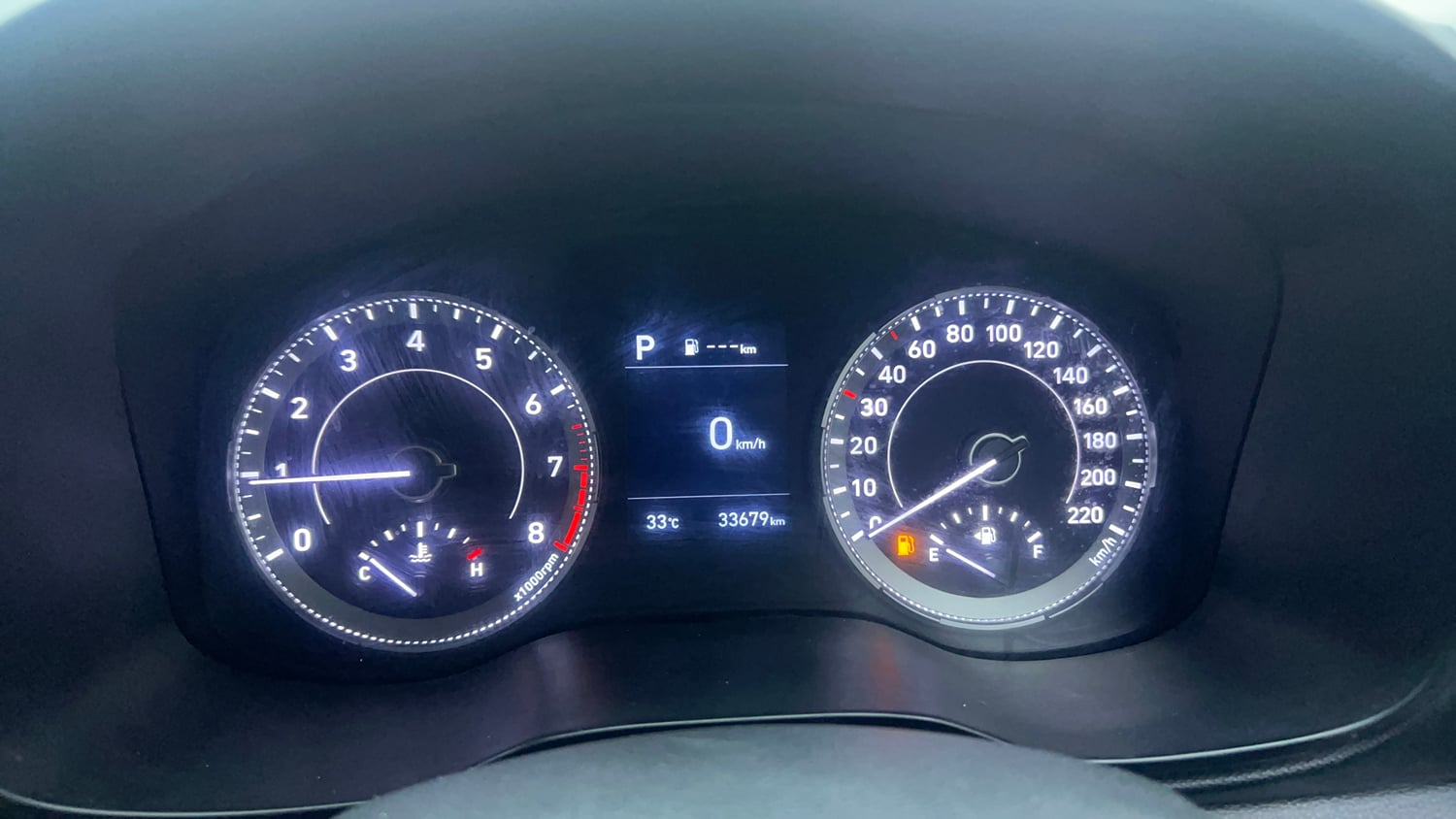 Used 2021 Hyundai Venue SX Plus 1.0 Turbo DCT Petrol Automatic interior CLUSTERMETER VIEW
