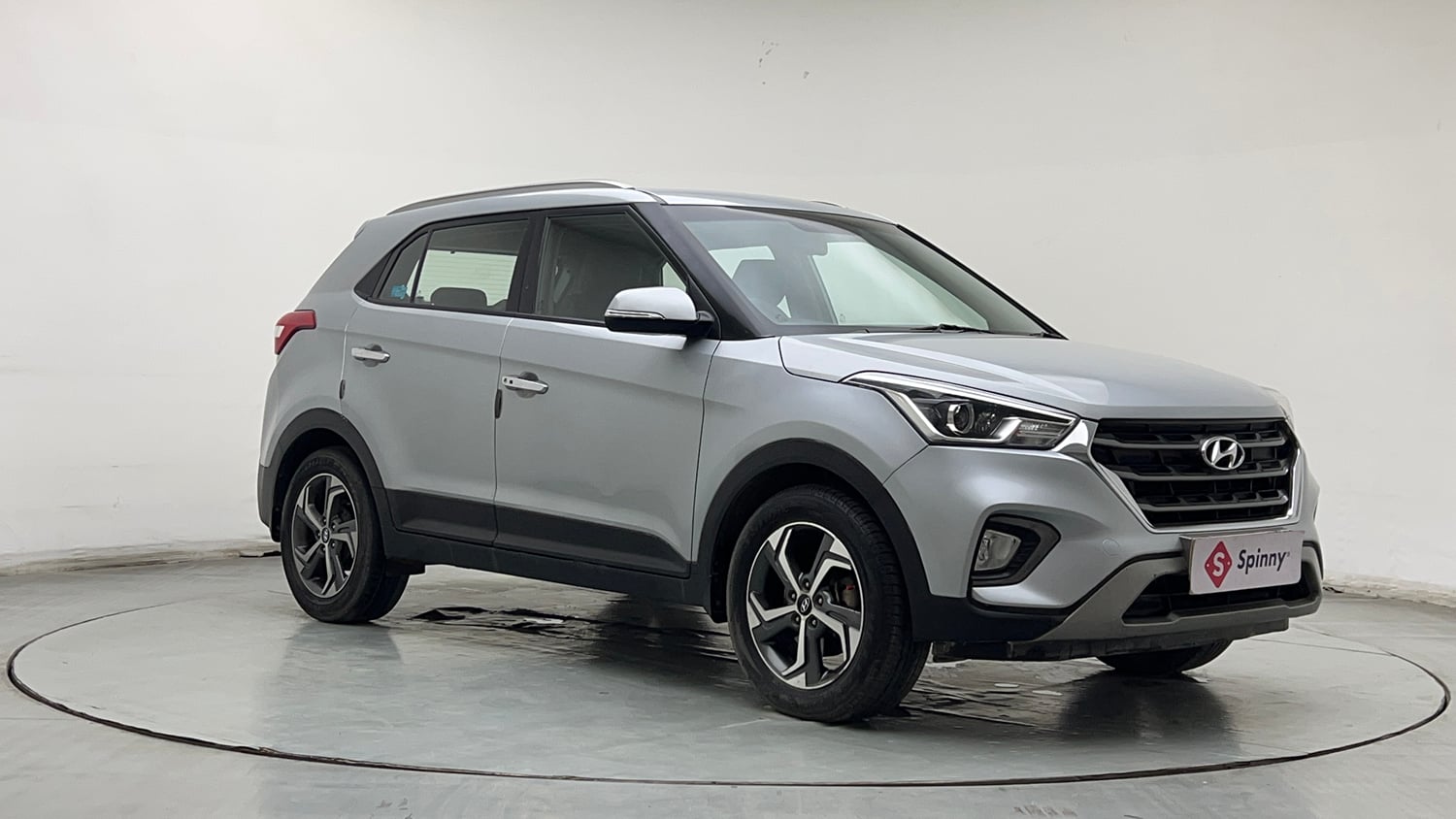 Used 2019 Hyundai Creta SX 1.6 (O) Executive Petrol Petrol Manual exterior RIGHT FRONT CORNER VIEW