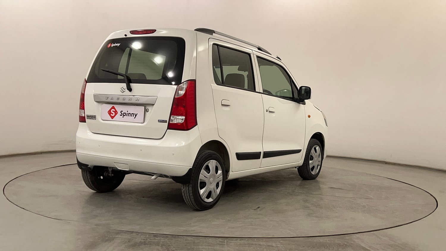Used 2019 Maruti Suzuki Wagon R 1.0 VXI AMT Petrol Automatic exterior RIGHT REAR CORNER VIEW