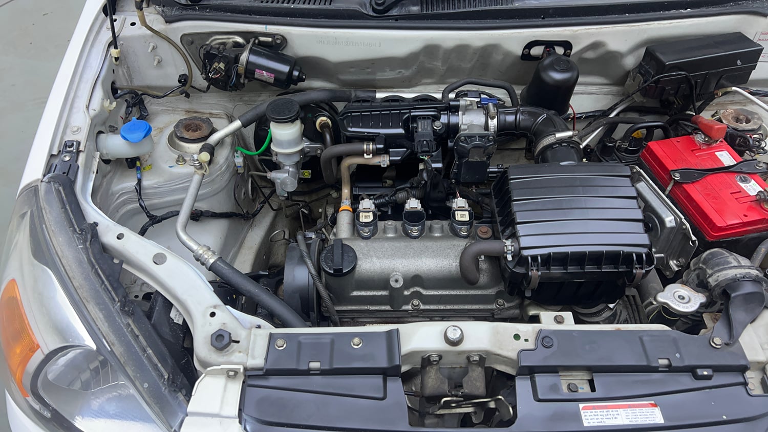 Used 2018 Maruti Suzuki Alto 800 LXi Petrol Manual engine ENGINE RIGHT SIDE VIEW