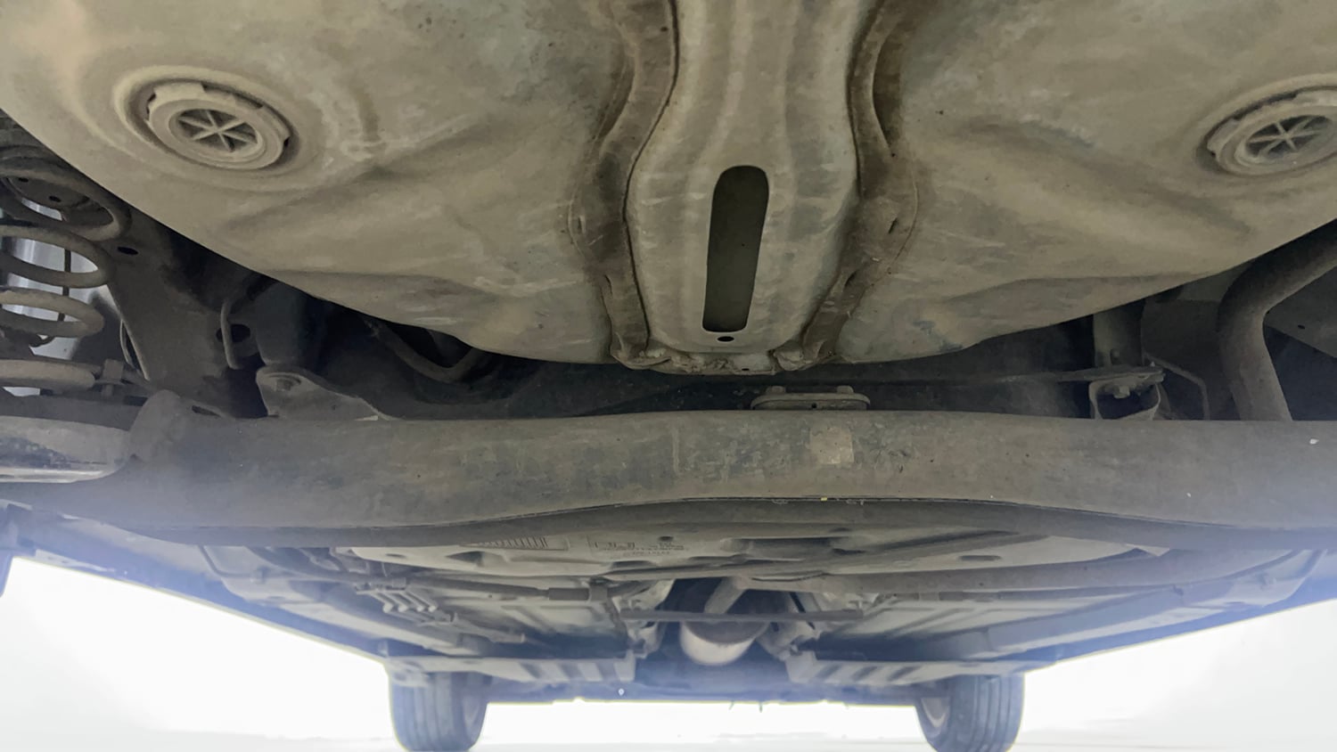 Used 2023 Maruti Suzuki Baleno Zeta MT Petrol Manual extra REAR UNDERBODY VIEW (TAKEN FROM REAR)