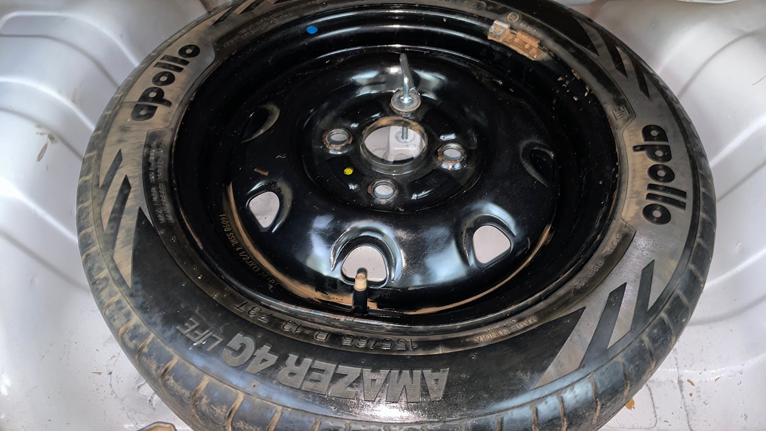 Used 2016 Maruti Suzuki Alto K10 VXi Petrol Manual tyres SPARE TYRE VIEW