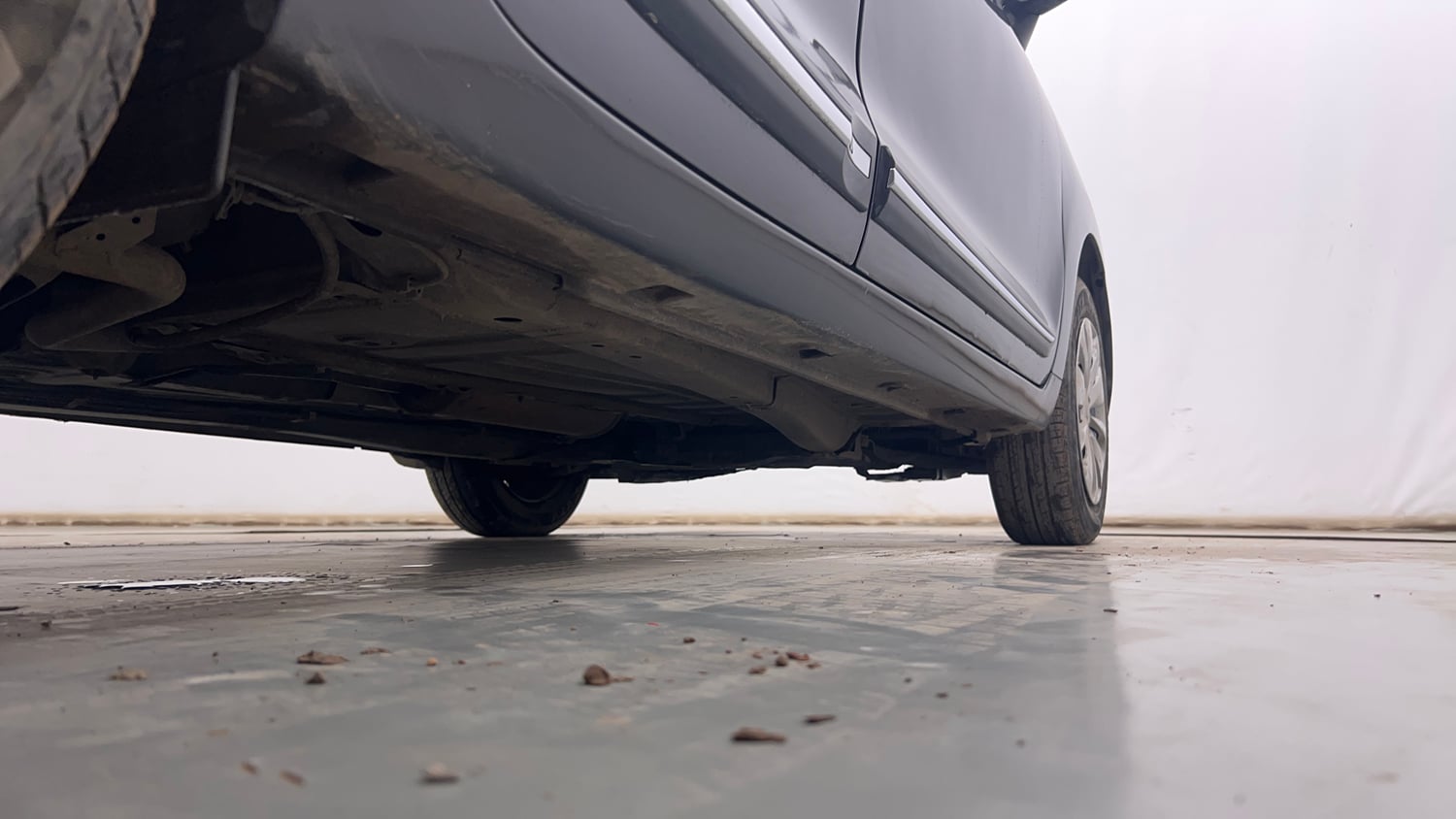 Used 2018 Maruti Suzuki Baleno Delta 1.2 Petrol Manual extra REAR RIGHT UNDERBODY VIEW