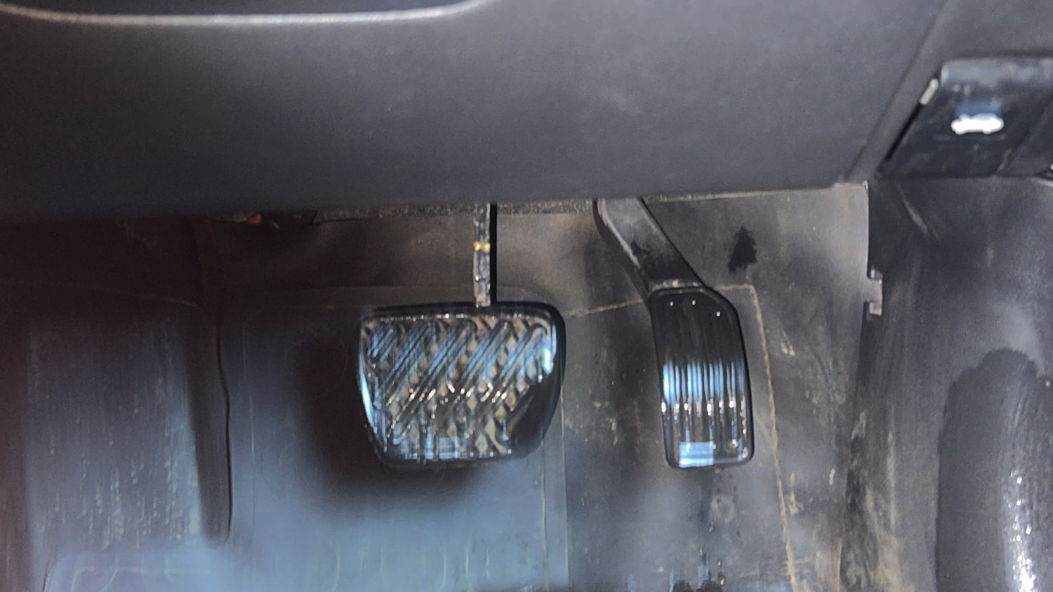 Used 2019 Nissan Micra XV CVT Petrol Automatic interior PEDALS VIEW