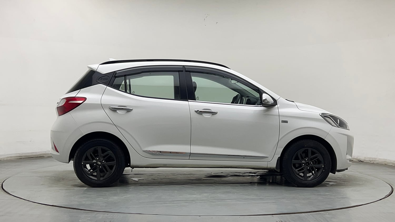 Used 2019 Hyundai Grand i10 Nios Sportz AMT 1.2 Kappa VTVT Petrol Automatic exterior RIGHT SIDE VIEW