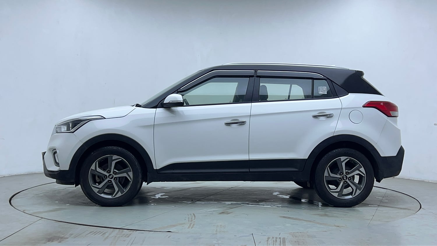 Used 2018 Hyundai Creta SX 1.6 AT Petrol Petrol Automatic exterior LEFT SIDE VIEW
