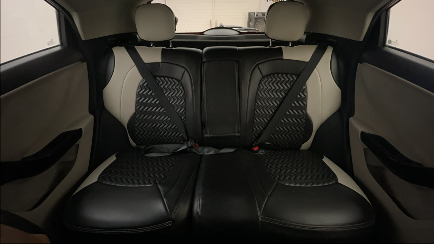 Used 2022 Tata Nexon XZA Plus (S) Petrol Automatic interior REAR SEAT CONDITION VIEW