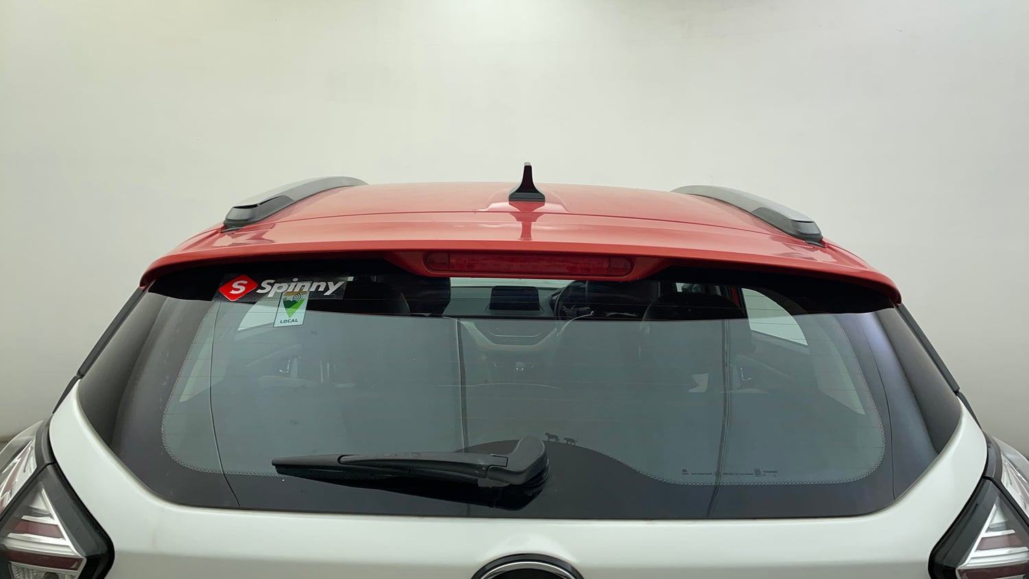 Used 2022 Tata Nexon XZA Plus (S) Petrol Automatic exterior BACK WINDSHIELD VIEW