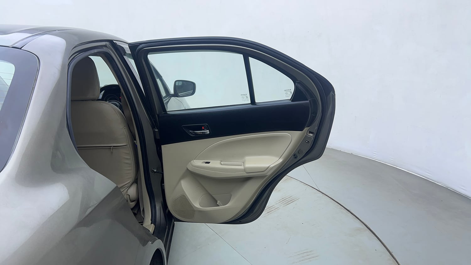 Used 2018 Maruti Suzuki Dzire ZXi Petrol Manual interior RIGHT REAR DOOR OPEN VIEW