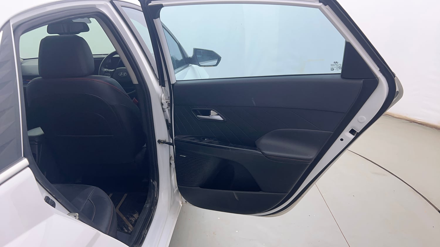 Used 2023 Hyundai Verna SX (O) 1.5 Turbo Petrol MT Petrol Manual interior RIGHT REAR DOOR OPEN VIEW