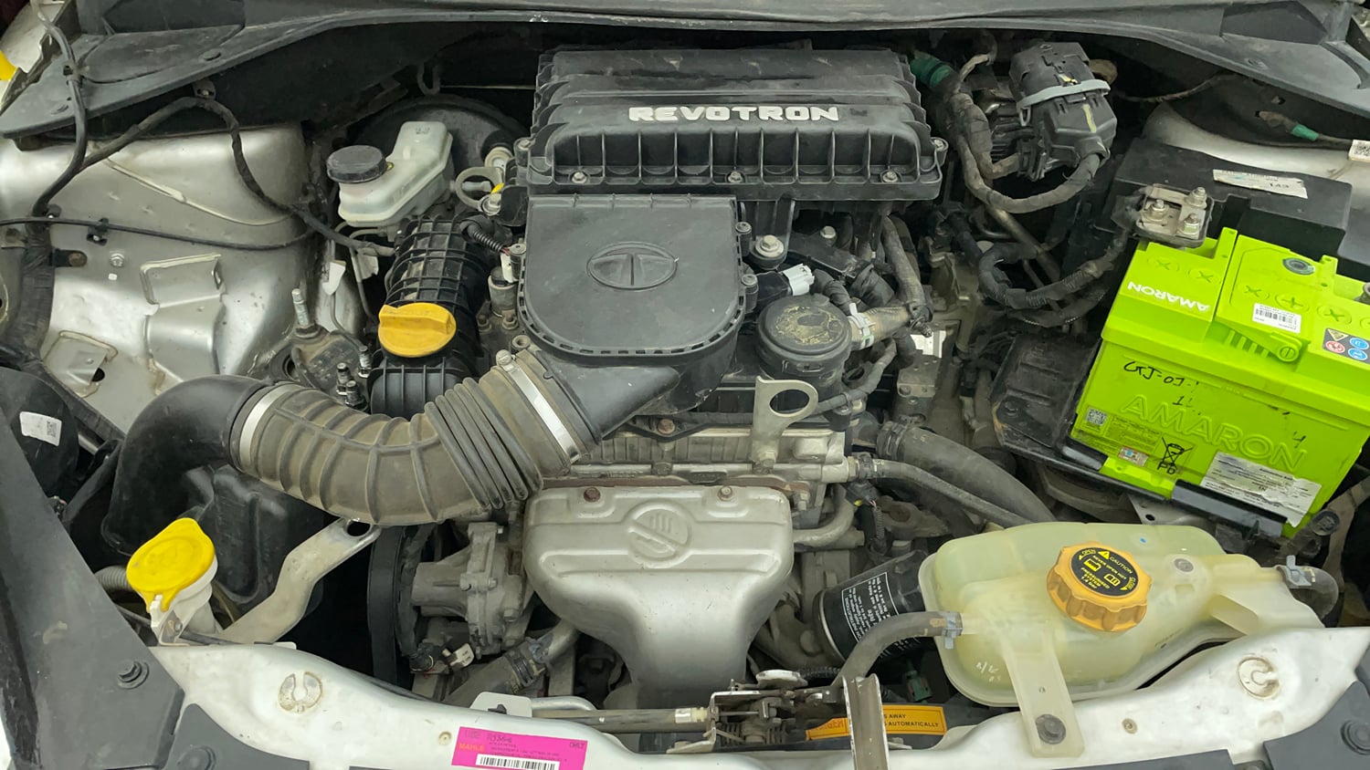 Used 2017 Tata Tiago Revotron XTA Petrol Automatic engine ENGINE RIGHT SIDE VIEW