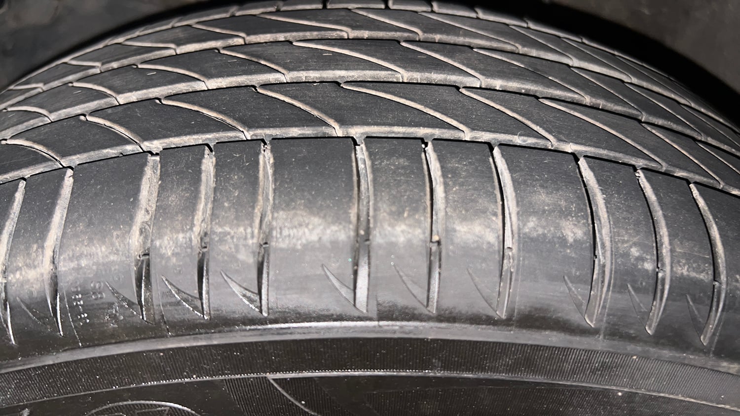 Used 2018 Honda WR-V VX MT Diesel Diesel Manual tyres LEFT FRONT TYRE TREAD VIEW