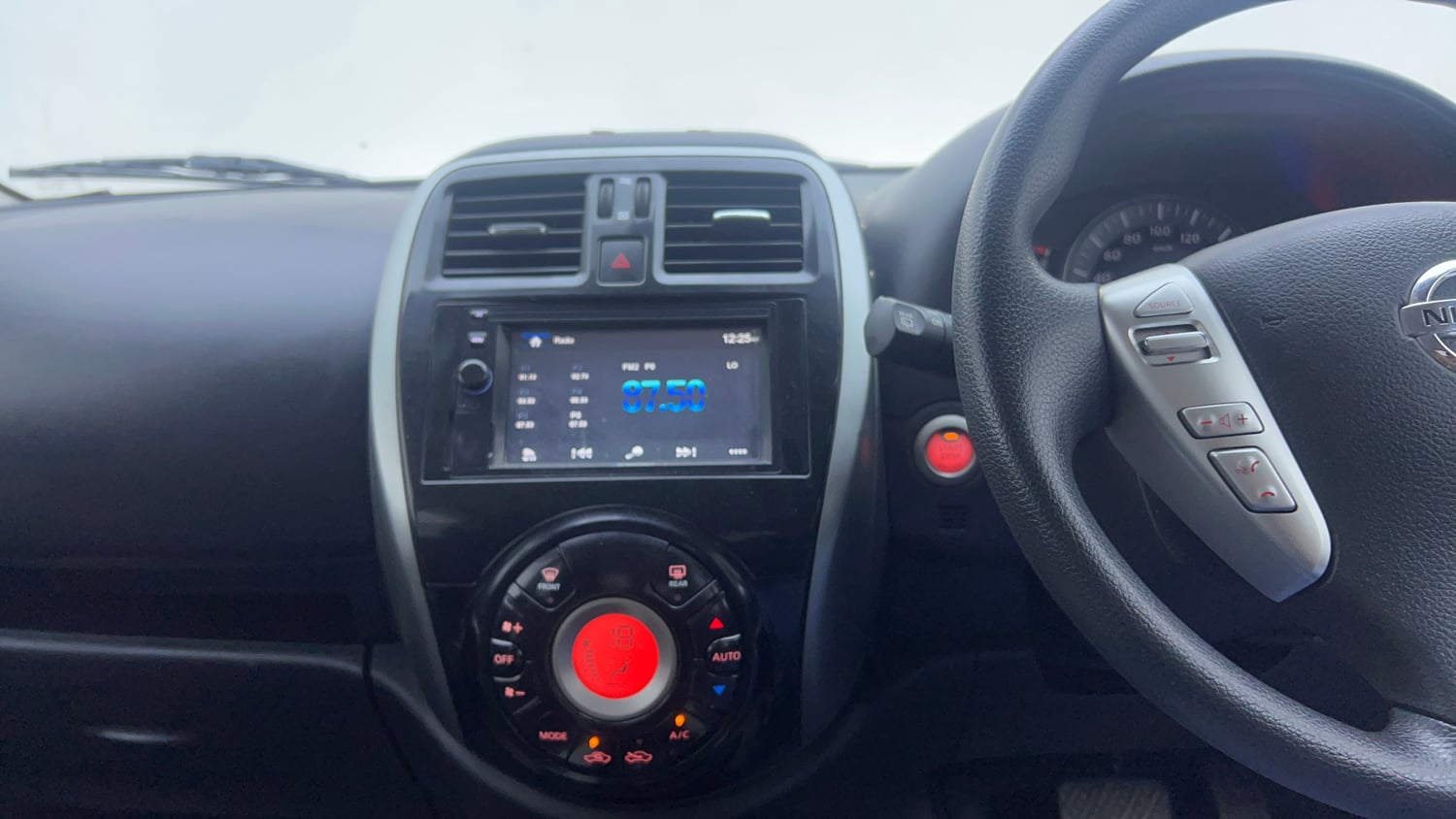 Used 2019 Nissan Micra XV CVT Petrol Automatic interior MUSIC SYSTEM & AC CONTROL VIEW