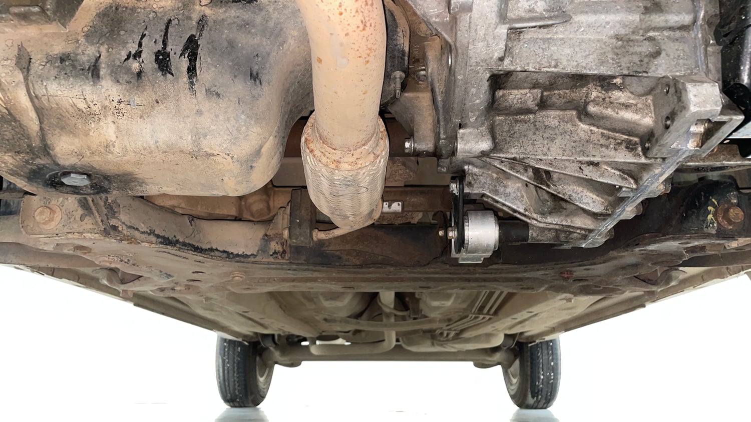 Used 2017 Ford EcoSport Trend+ 1.5L TDCi Diesel Manual extra FRONT LEFT UNDERBODY VIEW