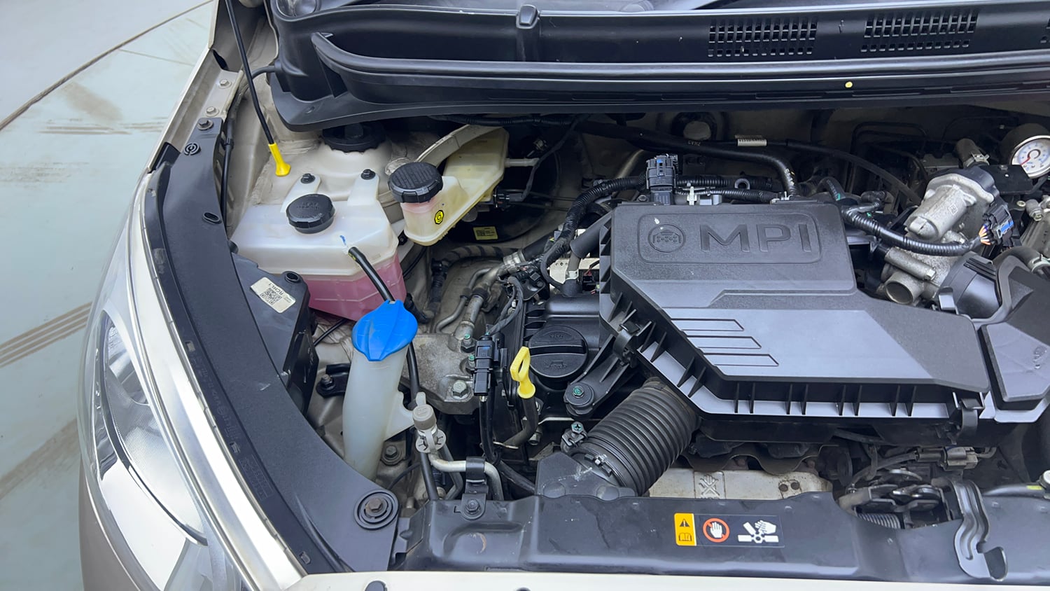 Used 2022 hyundai Santro Sportz Executive CNG Cng Manual engine ENGINE RIGHT SIDE VIEW