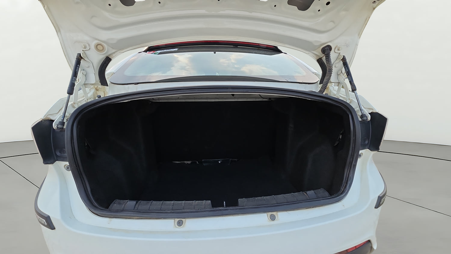 Used 2023 Tata Tigor XZ Plus Leatherette Pack Petrol Manual interior DICKY INSIDE VIEW