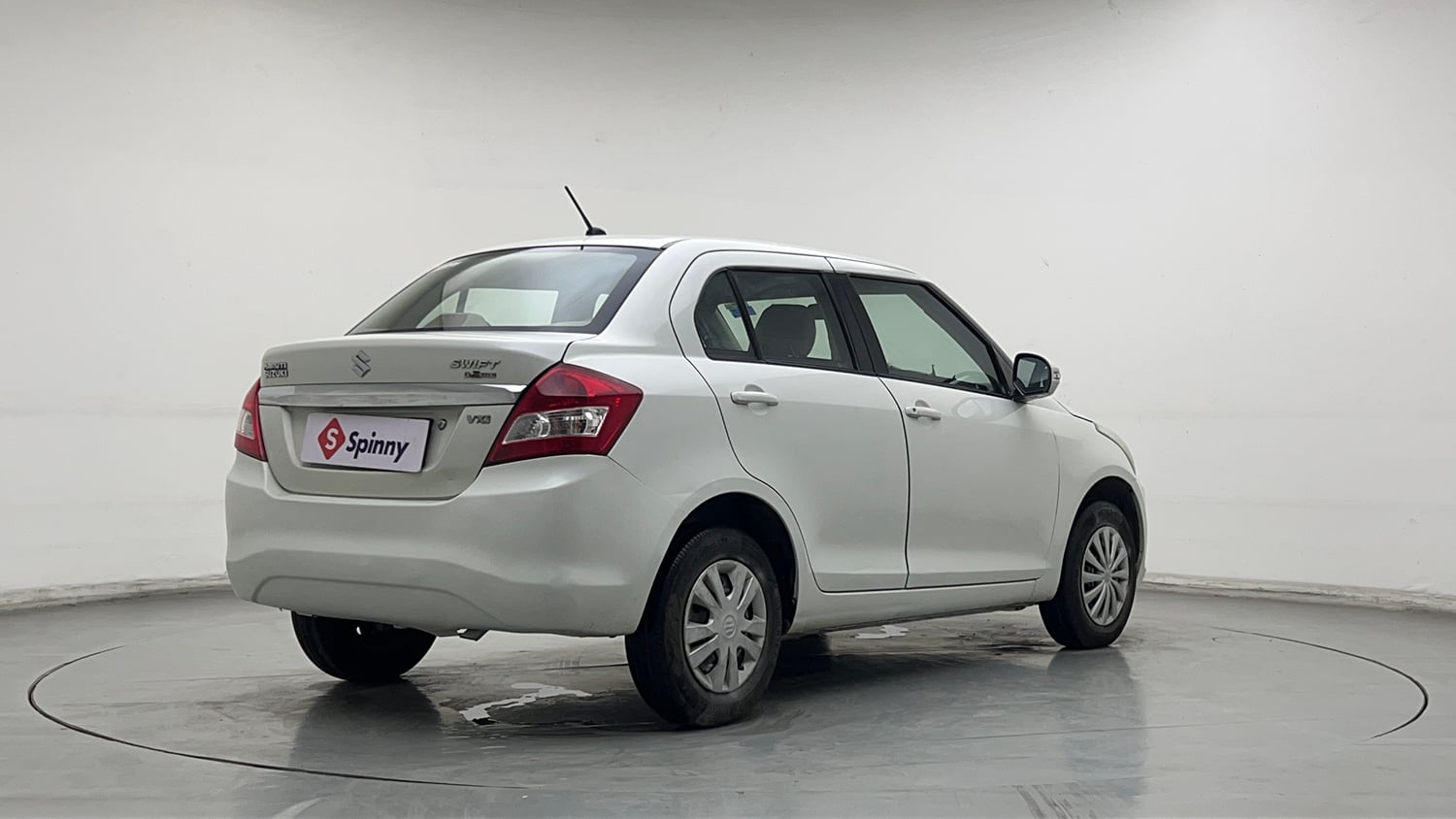 Used 2015 Maruti Suzuki Swift Dzire VXI Petrol Manual exterior RIGHT REAR CORNER VIEW