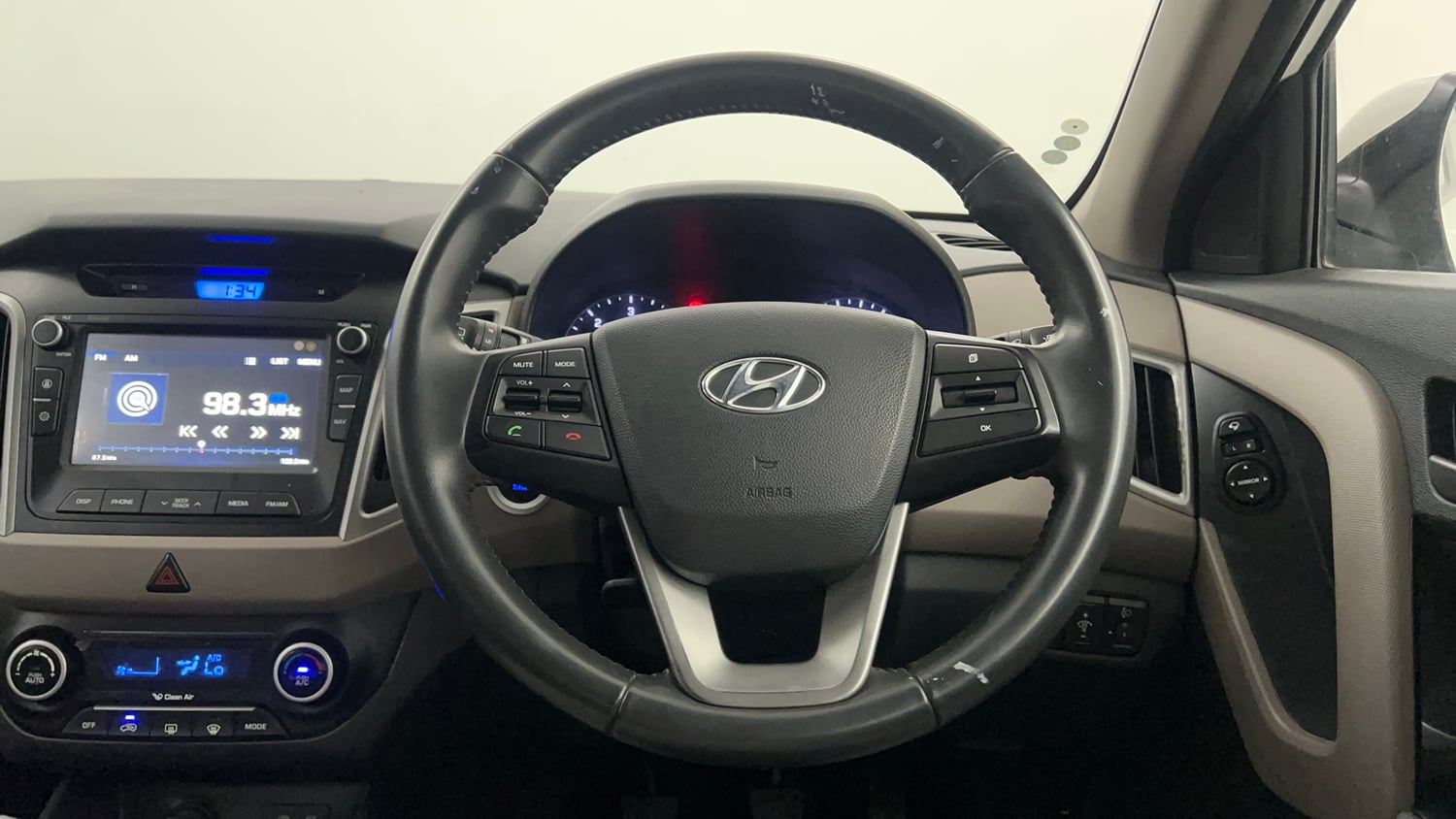Used 2018 Hyundai Creta SX 1.6 CRDI (O) Diesel Manual interior STEERING VIEW