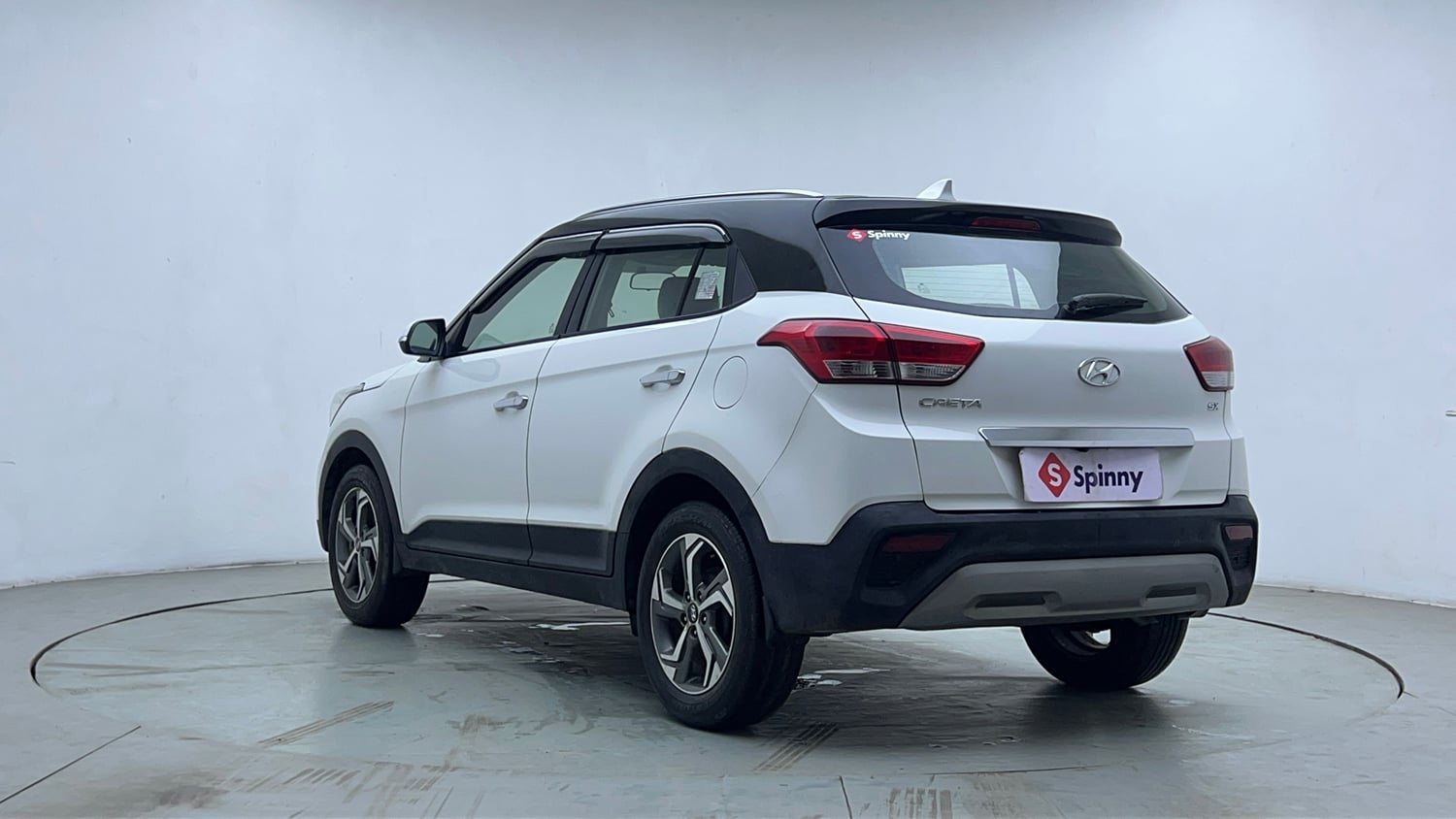 Used 2018 Hyundai Creta SX 1.6 AT Petrol Petrol Automatic exterior LEFT REAR CORNER VIEW