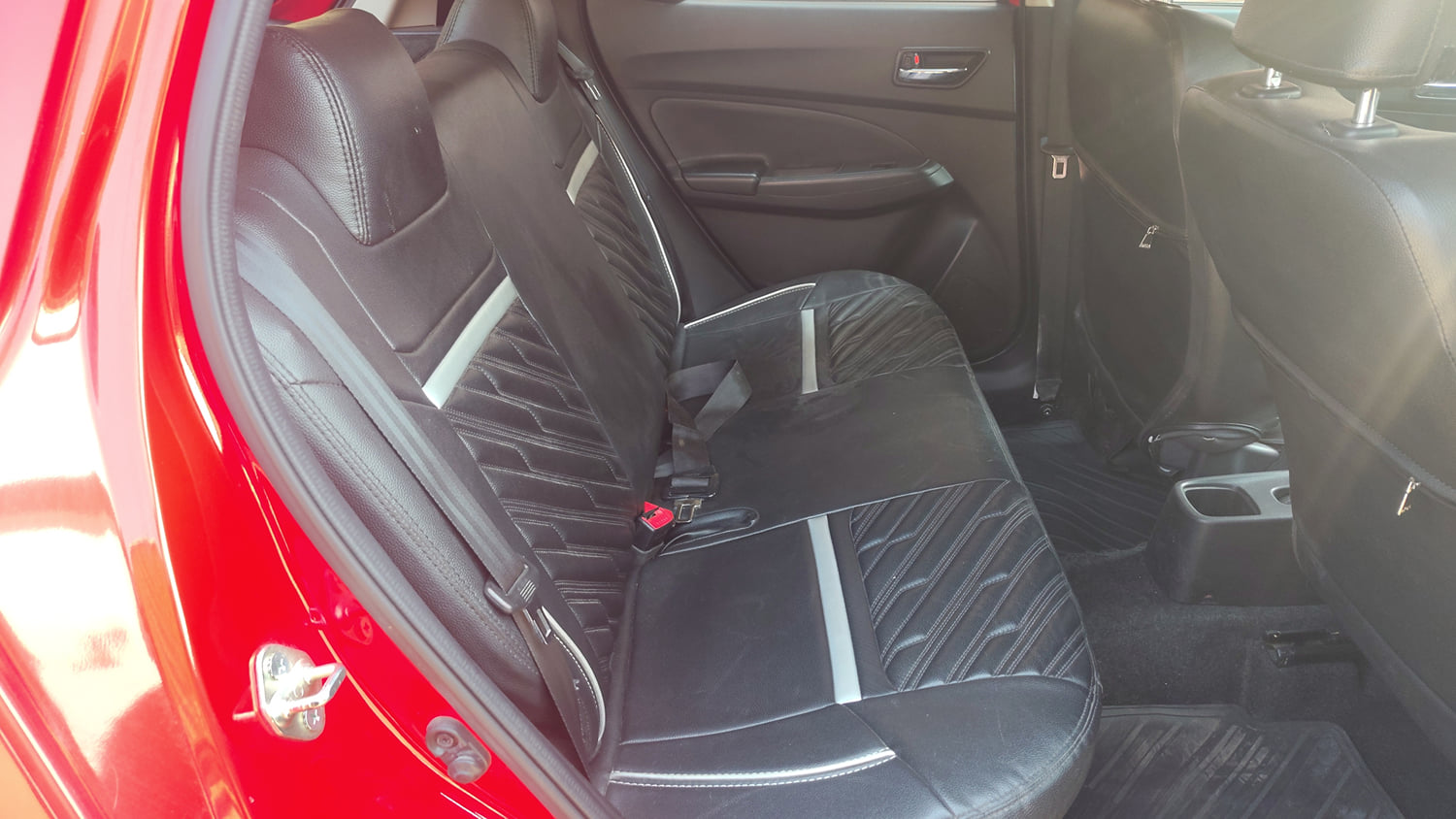 Used 2022 Maruti Suzuki Swift VXi Petrol Manual interior REAR SEAT CONDITION VIEW