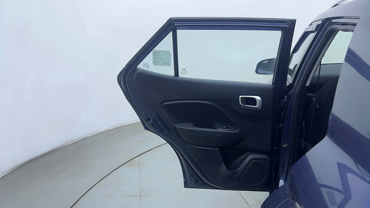 Used 2021 Hyundai Venue SX Plus 1.0 Turbo DCT Petrol Automatic interior LEFT REAR DOOR OPEN VIEW