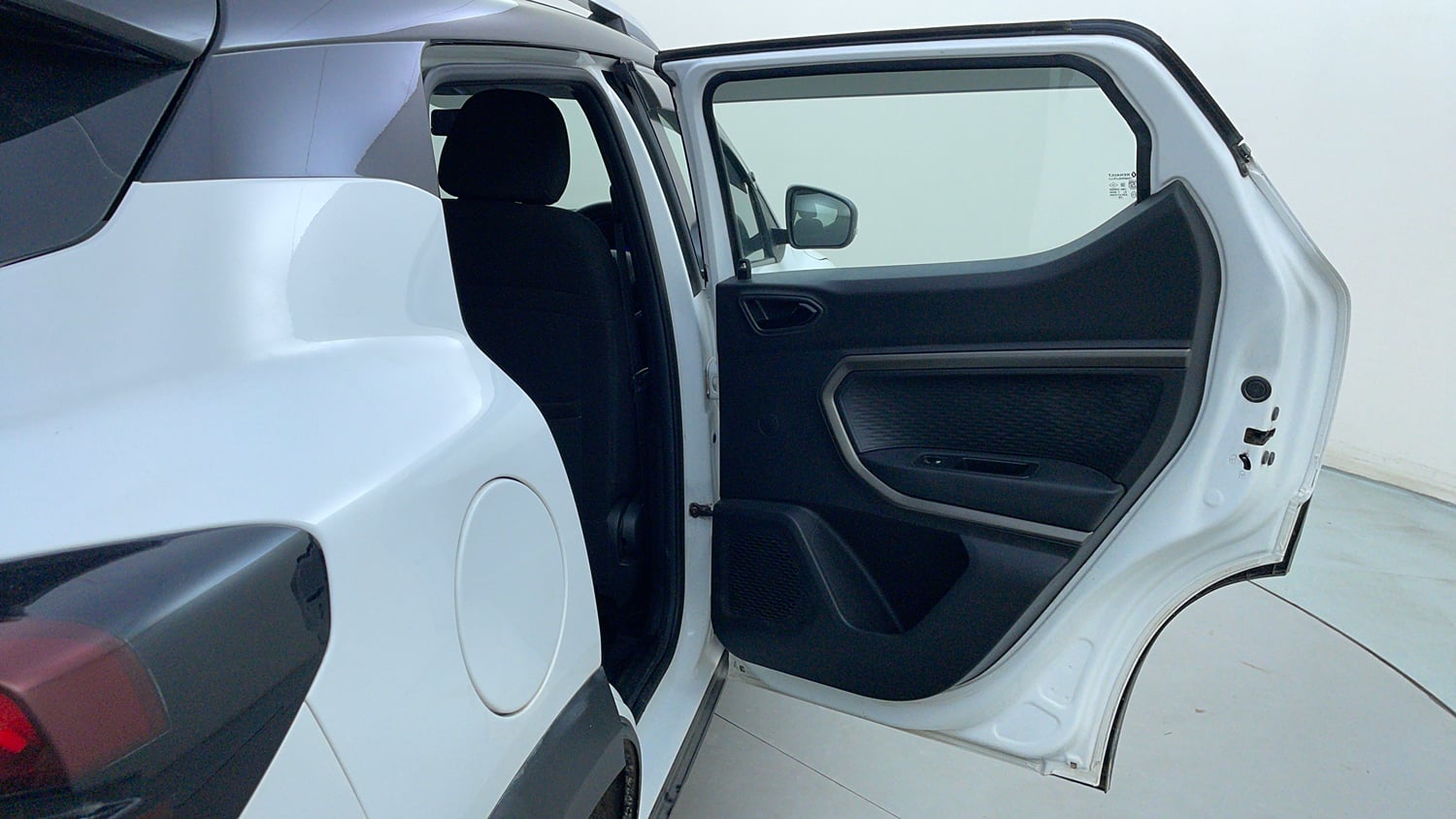 Used 2021 Renault Kiger RXZ Turbo CVT Dual Tone Petrol Automatic interior RIGHT REAR DOOR OPEN VIEW