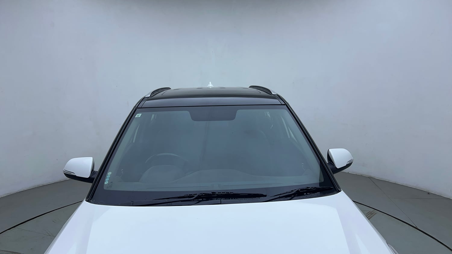 Used 2018 Hyundai Creta SX 1.6 AT Petrol Petrol Automatic exterior FRONT WINDSHIELD VIEW