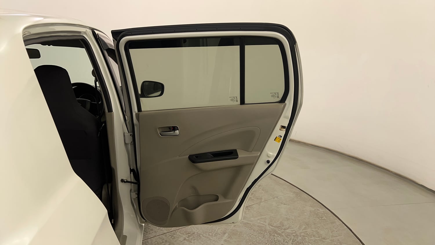 Used 2014 Maruti Suzuki Celerio VXi AMT Petrol Automatic interior RIGHT REAR DOOR OPEN VIEW