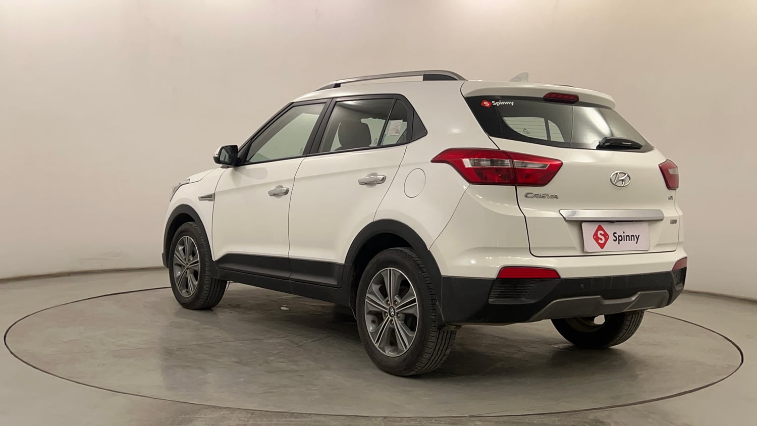 Used 2018 Hyundai Creta SX 1.6 CRDI (O) Diesel Manual exterior LEFT REAR CORNER VIEW
