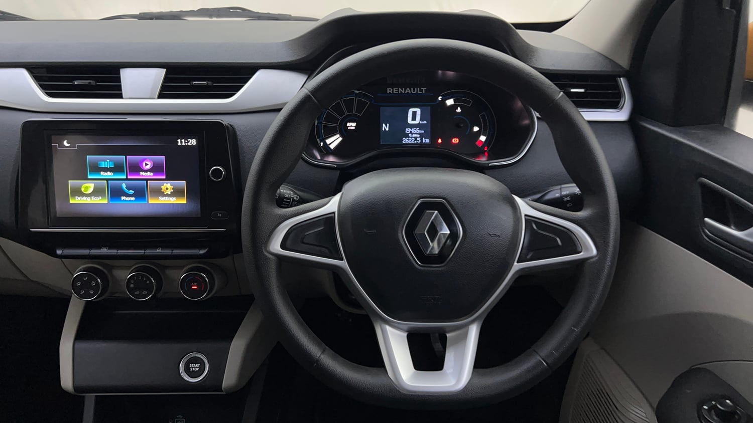 Used 2020 Renault Triber RXZ EASY-R AMT Petrol Automatic interior STEERING VIEW